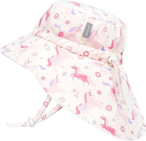 JAN & JUL Girls Adjustable Water Repellent Sun-hat in Kuwait