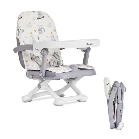 Dream On Me Munch N Go Booster Seat for Babies 6–36 Months, 3-in-1 Feeding, Floor & Table Seat, Adjustable 4 Heights, Lightweight Portable Design, 3-Point Safety Harness, Easy to Fold & Carry- Mint in Kuwait