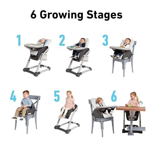 Graco Blossom 6 in 1 Convertible High Chair, Redmond in Kuwait