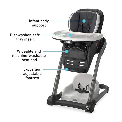 Graco Blossom 6 in 1 Convertible High Chair, Redmond in Kuwait
