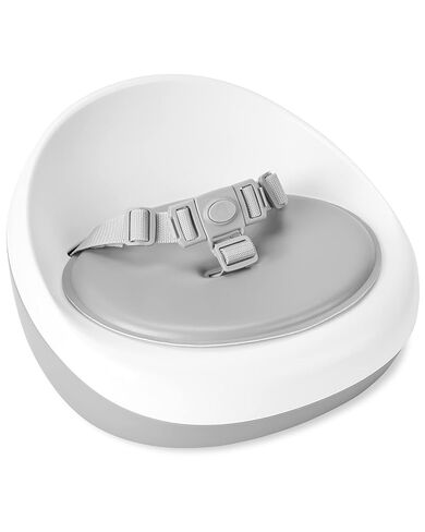 Skip Hop Booster Seat for Dining Table, Sleek Seat Booster, Grey/White in Kuwait