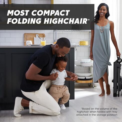 Baby Jogger® City Bistro High Chair, Graphite in Kuwait