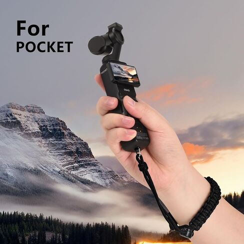 Camera Wrist Strap, Adjustable Anti-Drop Nylon Hand Rope with 1/4-20 Screw for GOPRO Insta360 DJI in Kuwait