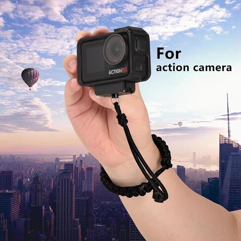Camera Wrist Strap, Adjustable Anti-Drop Nylon Hand Rope with 1/4-20 Screw for GOPRO Insta360 DJI in Kuwait