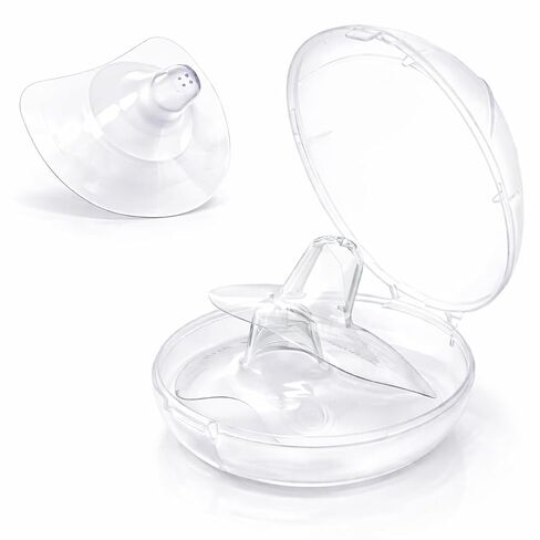 Nipple Shield for Breastfeeding, Small 13mm Nippleshield, for Latch Difficulties or Flat or Inverted Nipples, Made Without BPA in Kuwait