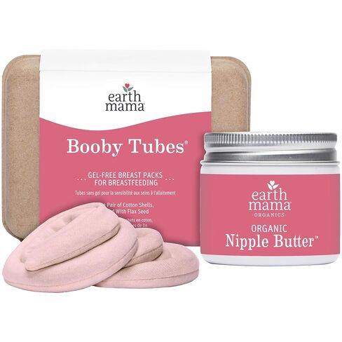 Earth Mama Breastfeeding Essentials Kit | Organic Nipple Butter™ & Booby Tubes in Kuwait