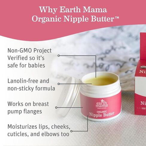 Earth Mama Breastfeeding Essentials Kit | Organic Nipple Butter™ & Booby Tubes in Kuwait