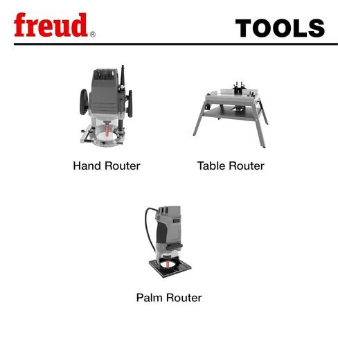 Freud 50-101: 1/2" (Dia.) Top Bearing Flush Trim Bit in Kuwait