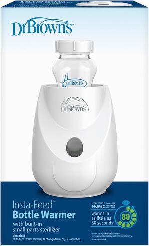 Dr. Brown's Insta-Feed Baby Bottle Warmer and Sterilizer for Baby Bottles and Baby Food Jars, BPA-Free Plastic in Kuwait