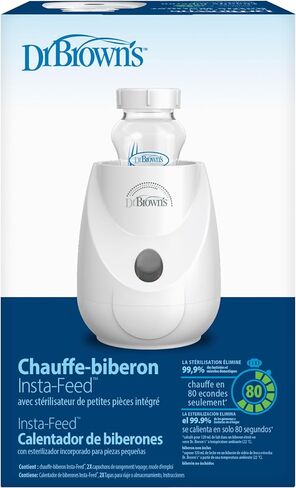 Dr. Brown's Insta-Feed Baby Bottle Warmer and Sterilizer for Baby Bottles and Baby Food Jars, BPA-Free Plastic in Kuwait