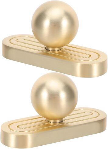 ibasenice 2pcs Zinc Alloy Cabinet Handles for Bedroom and Bathroom Furniture Renovation, Retro Style Drawer Pulls with Scratch-Resistant Finish and Enduring Shine, Suitable for Bedside Table in Kuwait