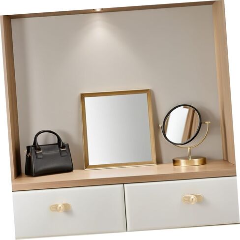 ibasenice 2pcs Zinc Alloy Cabinet Handles for Bedroom and Bathroom Furniture Renovation, Retro Style Drawer Pulls with Scratch-Resistant Finish and Enduring Shine, Suitable for Bedside Table in Kuwait