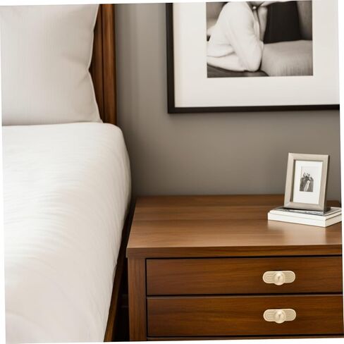 ibasenice 2pcs Zinc Alloy Cabinet Handles for Bedroom and Bathroom Furniture Renovation, Retro Style Drawer Pulls with Scratch-Resistant Finish and Enduring Shine, Suitable for Bedside Table in Kuwait