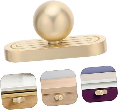 ibasenice 2pcs Zinc Alloy Cabinet Handles for Bedroom and Bathroom Furniture Renovation, Retro Style Drawer Pulls with Scratch-Resistant Finish and Enduring Shine, Suitable for Bedside Table in Kuwait