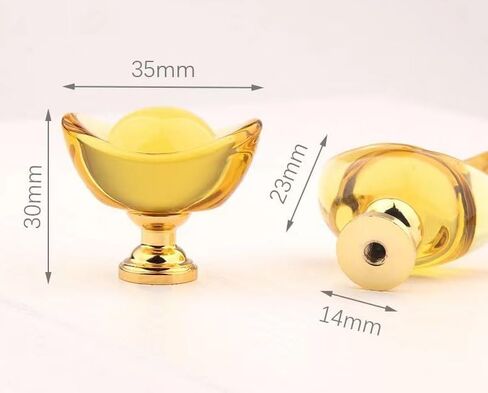 4Pcs Creative Drawer Pull Handles Crystal Drawer Pull Handles in Kuwait