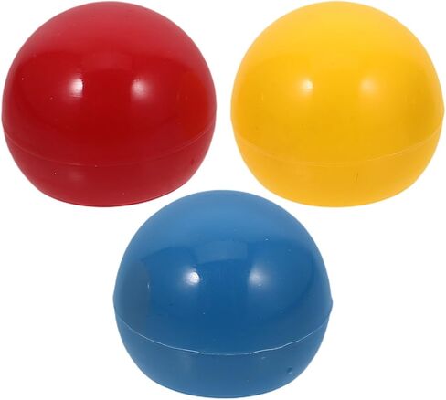 3pcs Round Ball Shaped Drawer Knobs Adhesive Stick on Handles for Rooms Nursery Decor Multifunctional Design Easy to Clean Pp Material in Kuwait