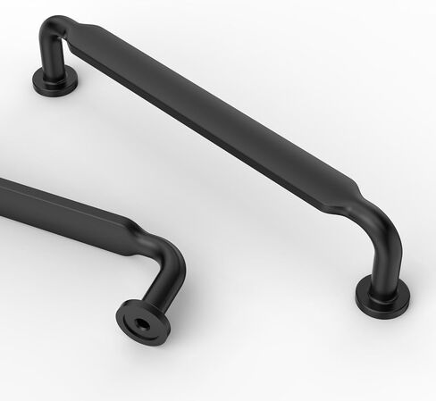 Asidrama 10 Pack 5 Inch(128mm) Matte Black Kitchen Cabinet Handles, Cabinet Pulls Kitchen Cabinet Hardware for Cupboard Drawer Pulls in Kuwait
