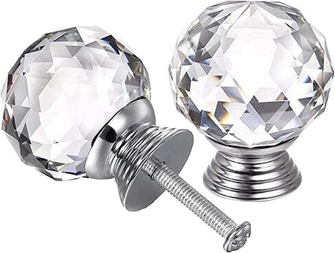 4 Pcs 40 MM Wardrobe Door Furniture Handles Home Kitchen Office Chest Cabinet Drawer in Kuwait