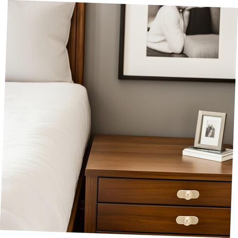 2pcs Zinc Alloy Drawer Handle with Backplate for Wardrobe and Drawer, Retro Vintage Cabinet Pull with Scratch-Resistant Finish, Suitable for Bedroom and Bathroom Furniture in Kuwait