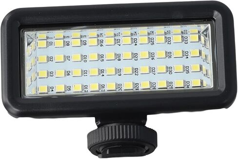 FABULETTA Underwater Photography Diving Fill Light, IPX8 40M Waterproof LED Video Light with 2500mAh, Cold Shoe Mount for Hero 11/10/9, Action 3/2, (Lighting) in Kuwait