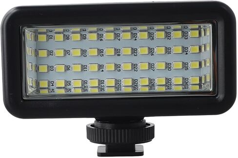 FABULETTA Underwater Photography Diving Fill Light, IPX8 40M Waterproof LED Video Light with 2500mAh, Cold Shoe Mount for Hero 11/10/9, Action 3/2, (Lighting) in Kuwait