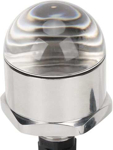 Alomejor Boat Underwater Light Stainless Steel Drain Plug Light 12V 9 LED 1200LM Blue IP68 1 2 NPT Threaded Marine Boat Lighting for Yacht Transom Hull Stern in Kuwait