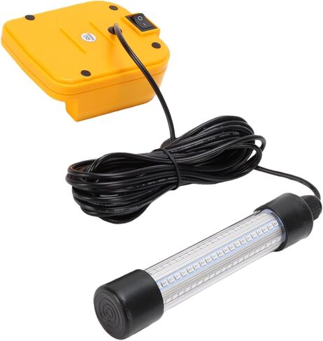 LICAEVEY LED Underwater Fishing Light, Submersible Green 13W 1300lm IP68 with 15ft Cord, Underwater Light for Night Fishing Docks Boats Kayaks in Kuwait
