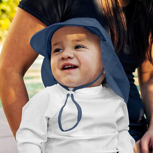 Green Sprouts Unisex-Baby Flap Sun Protection Swim HatHat in Kuwait