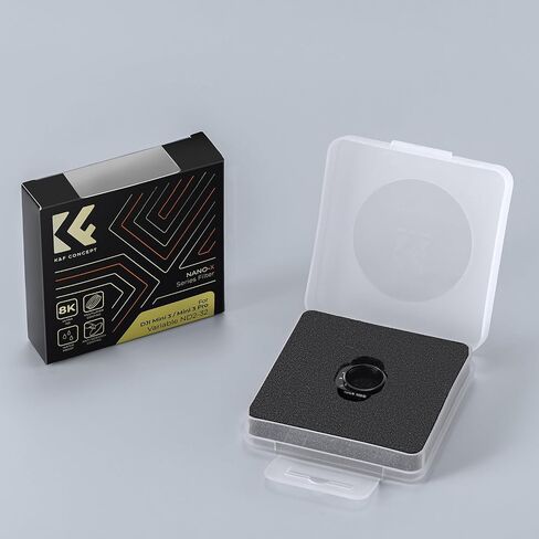 K&F CONCEPT Variable ND2-32 (1-5 Stop) ND Filter for DJI Mini 3 Pro | 28 Multi-Coated,HD Optical Glass Slim Drone Camera Lens Aerial Video Photography Accessories, Mini 3 Pro Accessories - FD021 in Kuwait