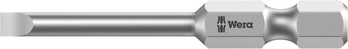Wera Series 4 800/4 Z Sheet Metal Bit, Slotted 0.6mm x 3.5mm x 50mm blade, 1/4" Drive in Kuwait