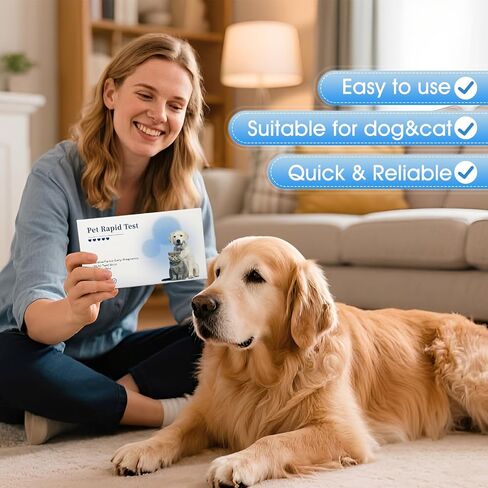 Dogs & Cats Blood Pregnancy Test – Pet Accurate Relaxin Detection | Professional-grade Fast test · Painless sampling for Pet · Easy-to-read results ·Early testing for breeders & owners in Kuwait