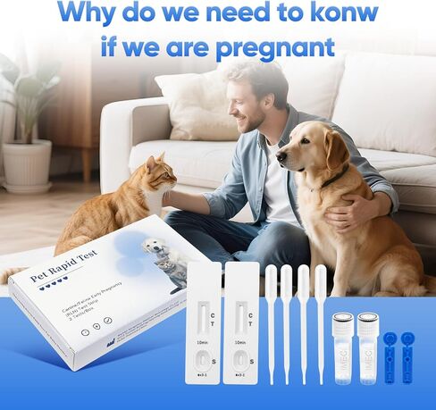 Dogs & Cats Blood Pregnancy Test – Pet Accurate Relaxin Detection | Professional-grade Fast test · Painless sampling for Pet · Easy-to-read results ·Early testing for breeders & owners in Kuwait