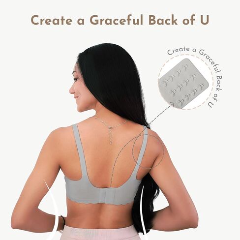 Nursing Bras for Breastfeeding, Seamless Ultra Comfort Maternity Bra, Natural Shape Pregnancy Bras for Women in Kuwait