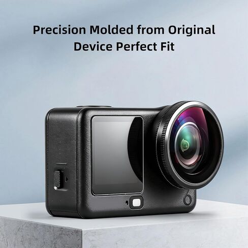 Wide-Angle Lens for DJI Osmo Action 6, 185° Ultra-Wide View Lens Extender Compatible with DJI Osmo Action 6 Camera Lens Accessories in Kuwait