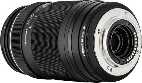 OM SYSTEM M.Zuiko Digital ED 75-300mm f/4.8-6.7 II Lens Bundle Including: 3-Piece Filter Kit, Hand Strap, Cap Keeper, Cleaning Kit in Kuwait