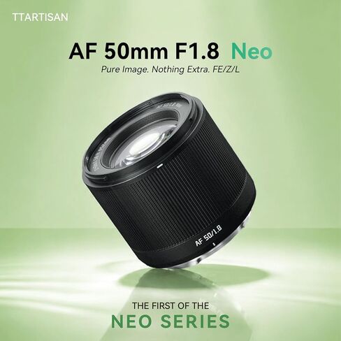 TTARTISAN AF 50mm F1.8 Neo FE for Sony E, 50/F1.8 Full Frame Lens Compatible with Sony E Mount Cameras A7 A7II A7III A7R A7RII A7RIII A7RIV A7S A7SII A6400 A6000 A6600 A6100 A6500 in Kuwait
