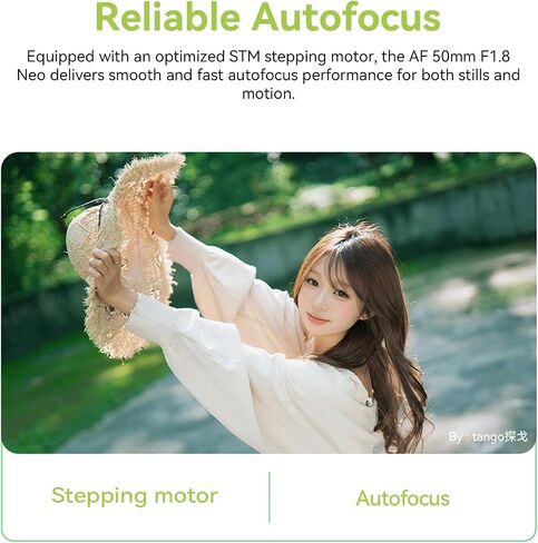 TTARTISAN AF 50mm F1.8 Neo FE for Sony E, 50/F1.8 Full Frame Lens Compatible with Sony E Mount Cameras A7 A7II A7III A7R A7RII A7RIII A7RIV A7S A7SII A6400 A6000 A6600 A6100 A6500 in Kuwait