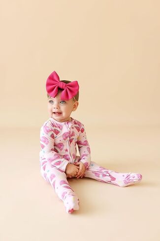 Posh Peanut Girls Convertible Baby Sleepers, Toddlers Footless Pajamas | True To Size Fit With 2-Way Zipper, Convertible Mittens/Footies With Grips, Tagless Gentle Comfort, Easy Care Wash in Kuwait