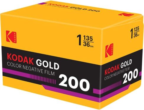 Kodak Eastman Ultramax 400 & Gold 200 35mm Color Negative Film (6 Rolls) | 36 Exposures per Roll with 3 Rolls of Ultramax 400 and 3 Rolls of Gold 200 + Microfiber Cloth in Kuwait