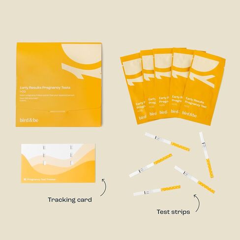 Bird&Be Pregnancy Test Strips for Early Detection (20-Strips Kit, FSA-Eligible) in Kuwait