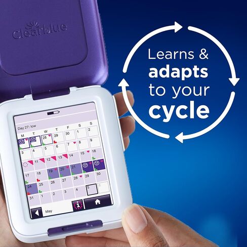 Clearblue Fertility Bundle: Fertility Monitor, 1 Touch-Screen Monitor, 1ct + Fertility Test Sticks, 30ct in Kuwait
