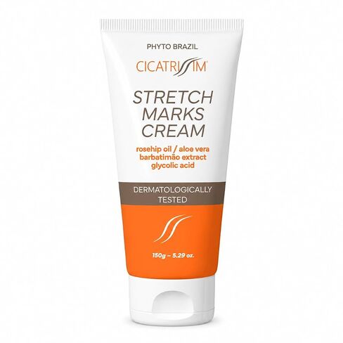 Cicatrissim Stretch Mark Cream for Red and White Striae - Softens Stretch Marks, Evens Skin Tone, and Firms Skin - All Skin Types - 150g in Kuwait