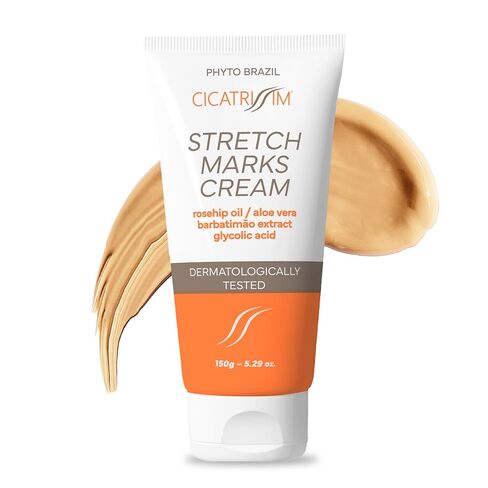 Cicatrissim Stretch Mark Cream for Red and White Striae - Softens Stretch Marks, Evens Skin Tone, and Firms Skin - All Skin Types - 150g in Kuwait
