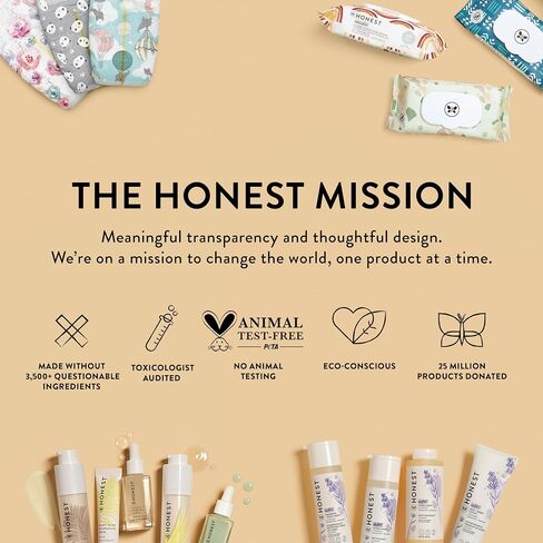 The Honest Company Gift Set, Size 1 Diapers, Baby Wipes, Rash Cream 2.5 oz in Kuwait