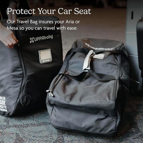 UPPAbaby Travel Bag for Aria and Mesa Infant Car Seats/Easy-Carry Handles + Durable Design/TravelSafe in Kuwait