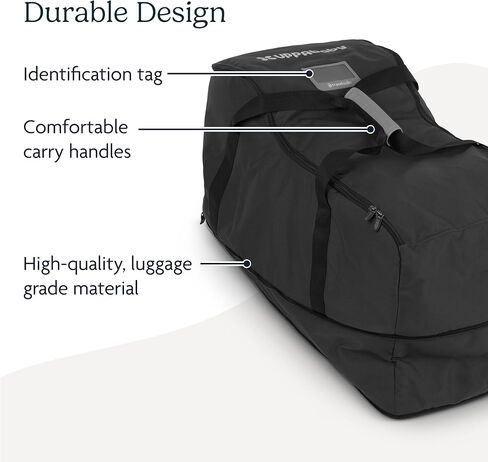 UPPAbaby Travel Bag for Aria and Mesa Infant Car Seats/Easy-Carry Handles + Durable Design/TravelSafe in Kuwait