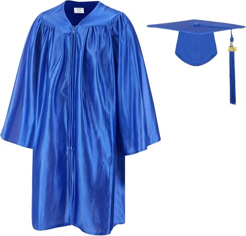SAMDEEMI Unisex Shiny Kindergarten 2026 Graduation Gown Cap Set with Tassel, for Preschool Toddler Children Kids Boys Girls in Saudi Arabia
