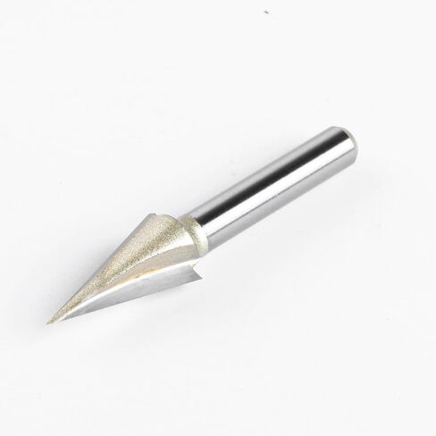 30°V Shape Bit with 1/4" Shank CNC Carbide V Groove Bit Engraving Router Bit for Lettering, Engraving in Kuwait