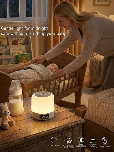 Night Light For Kids ,Touch LampSoft Dimmable Baby Night Light | portable night light, Sleep Aid Light for Breastfeeding, Adults, Bedroom & Indoor Outdoor Camping in Kuwait
