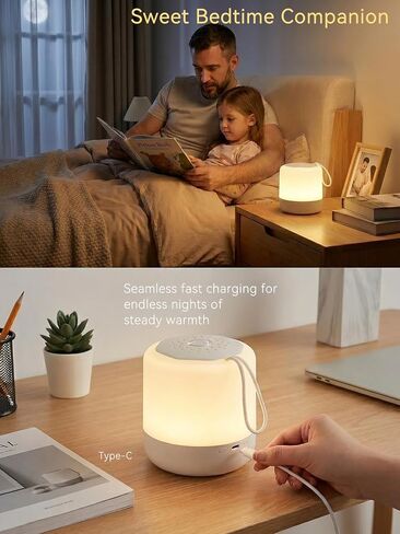 Night Light For Kids ,Touch LampSoft Dimmable Baby Night Light | portable night light, Sleep Aid Light for Breastfeeding, Adults, Bedroom & Indoor Outdoor Camping in Kuwait